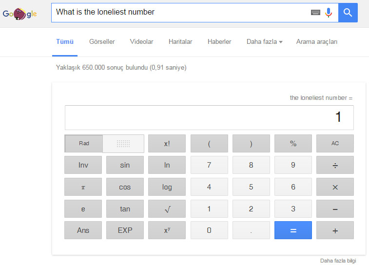 Sürprizlerle dolu “Google Arama Motoru” gerçekleri